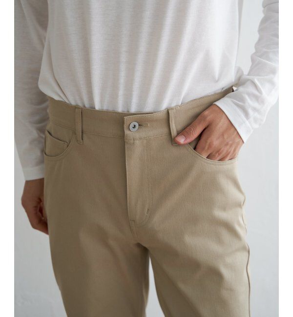 ikka「【雑誌MonoMax4月号掲載】GOKU楽 EASY STRETCH イージーストレッチ 5Pパンツ」|その他|