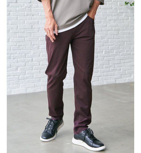 ikka「【雑誌MonoMax4月号掲載】GOKU楽 EASY STRETCH イージーストレッチ 5Pパンツ」|その他|