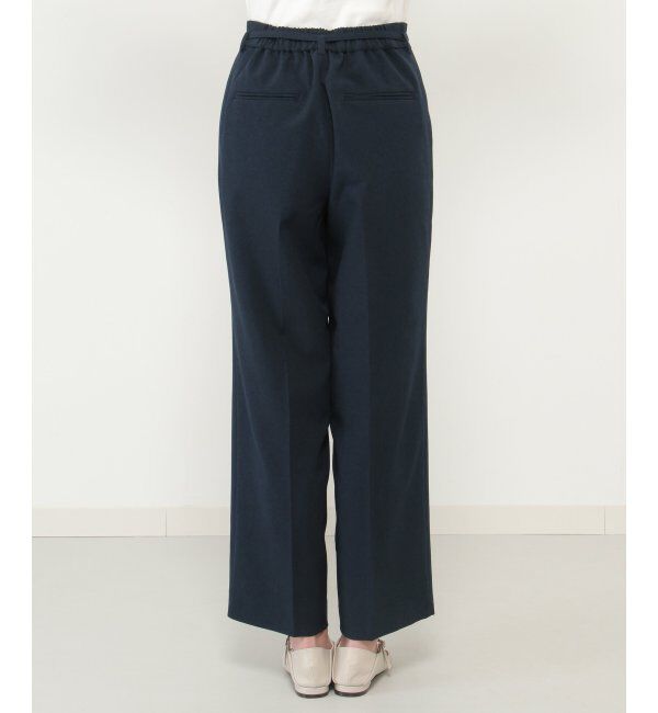 IKKA LOUNGE「リネンライクセミワイドパンツ」|その他|