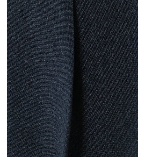 IKKA LOUNGE「リネンライクセミワイドパンツ」|その他|