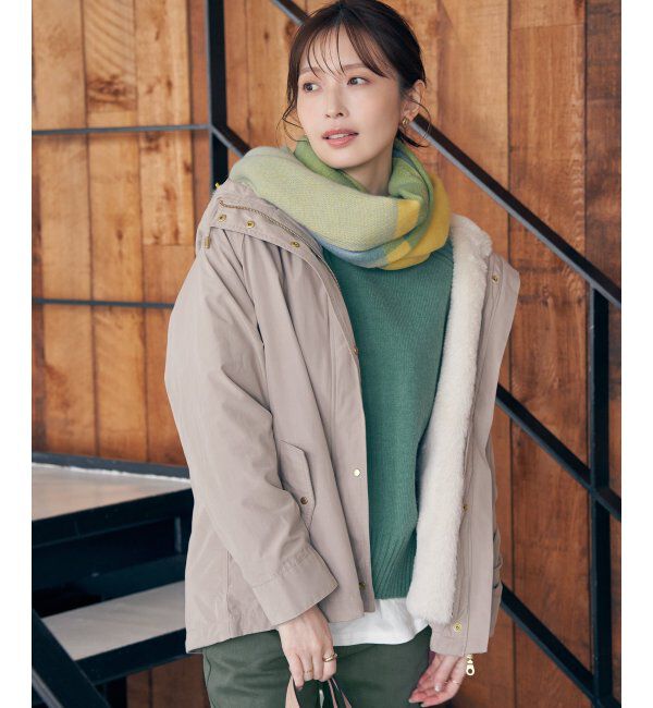 ikka「ライナー付き3WAYマウンテンパーカー」|ブルゾン・スタジャン|