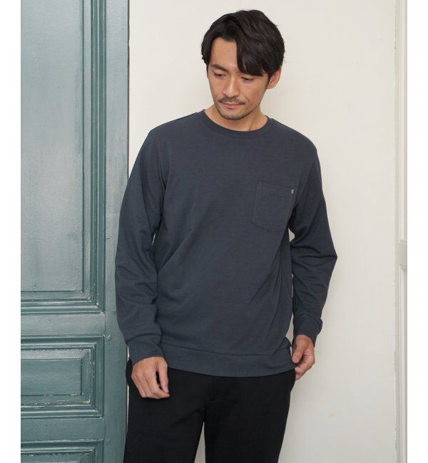 ikka「【雑誌MonoMax4月号掲載】DRYダンボールWフェイストレロンT「小泉孝太郎さん着用モデル」」|Tシャツ・カットソー|