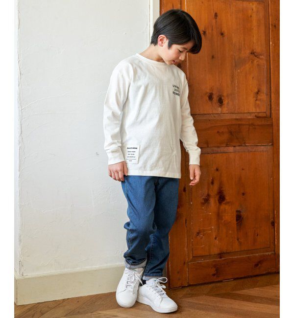 ikka kids「バックＢＩＧロゴＴ」|Tシャツ・カットソー|