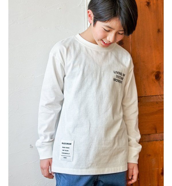 ikka kids「バックＢＩＧロゴＴ」|Tシャツ・カットソー|