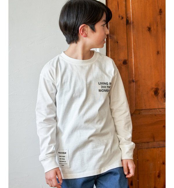 ikka kids「バックＢＩＧロゴＴ」|Tシャツ・カットソー|