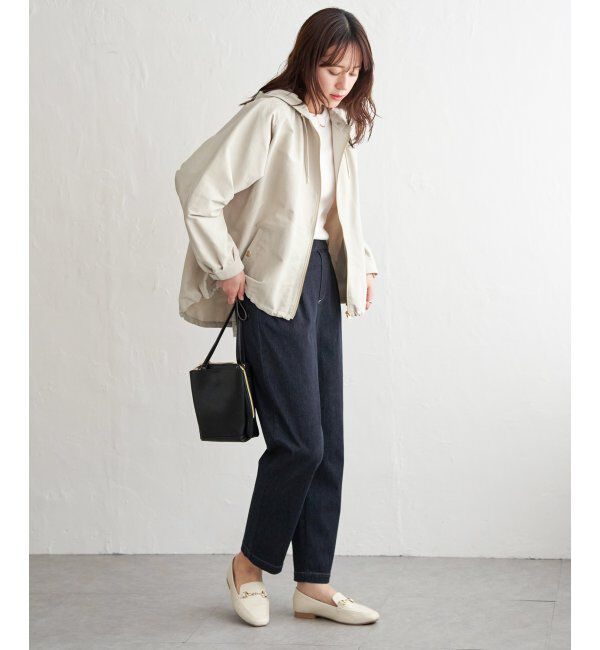 ikka「【雑誌InRed4月号掲載】撥水花粉リリース2WAYマウンテンパーカー【親子コーデ】」|ブルゾン・スタジャン|