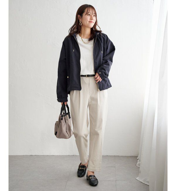 ikka「【雑誌InRed4月号掲載】撥水花粉リリース2WAYマウンテンパーカー【親子コーデ】」|ブルゾン・スタジャン|