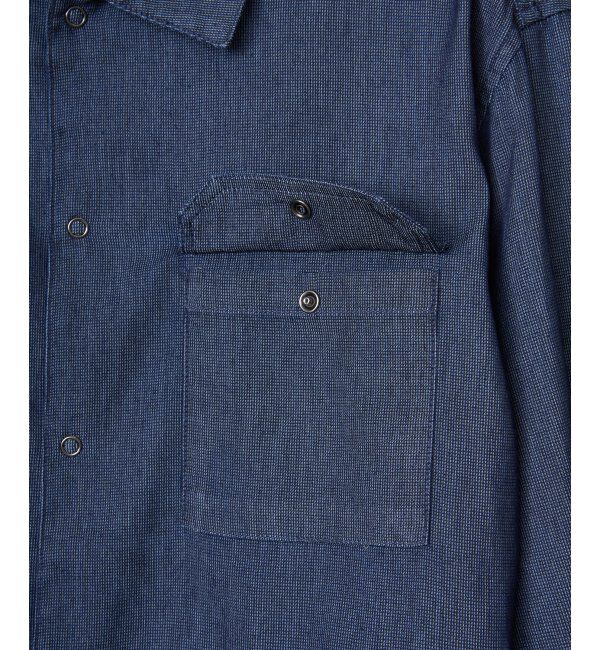 ikka「メッシュデニムシャルゾン」|ブルゾン・スタジャン|