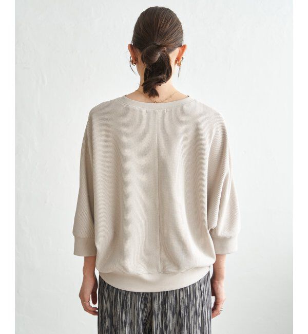 ikka「【雑誌InRed5月号掲載】タックフライスドルマンプルオーバー」|Tシャツ・カットソー|