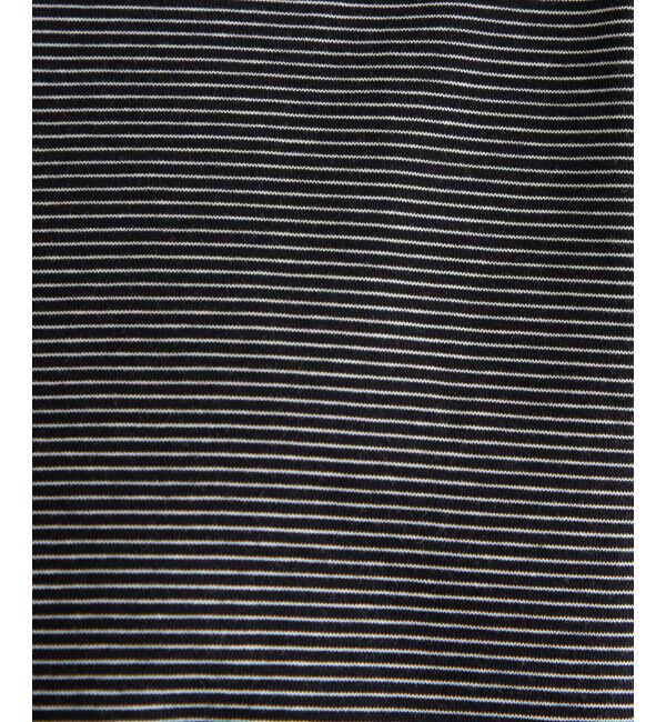 ikka「【お得だ値】冷感コットンドロストボーダーTシャツ」|Tシャツ・カットソー|