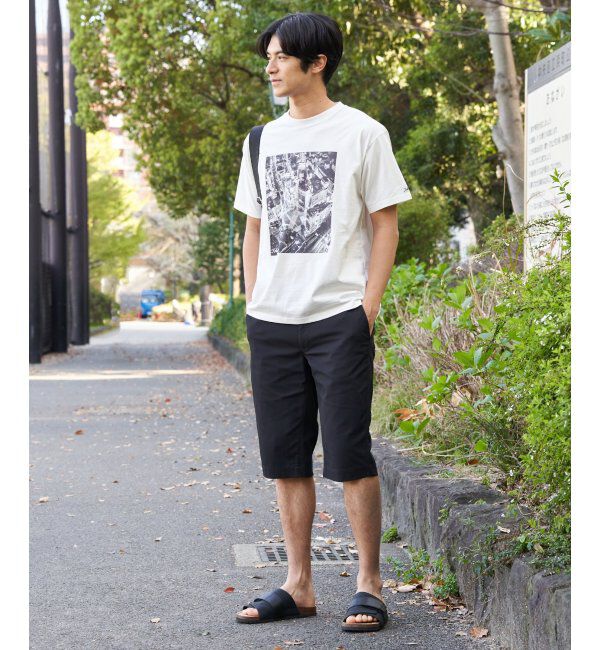 ikka「冷感コットンフォトプリントTシャツ」|Tシャツ・カットソー|