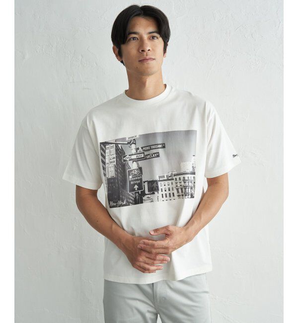 ikka「冷感コットンフォトプリントTシャツ」|Tシャツ・カットソー|ソノタ