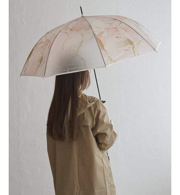 Lbc with Life「Wpc. インクアートアンブレラ」|傘|ブラウン