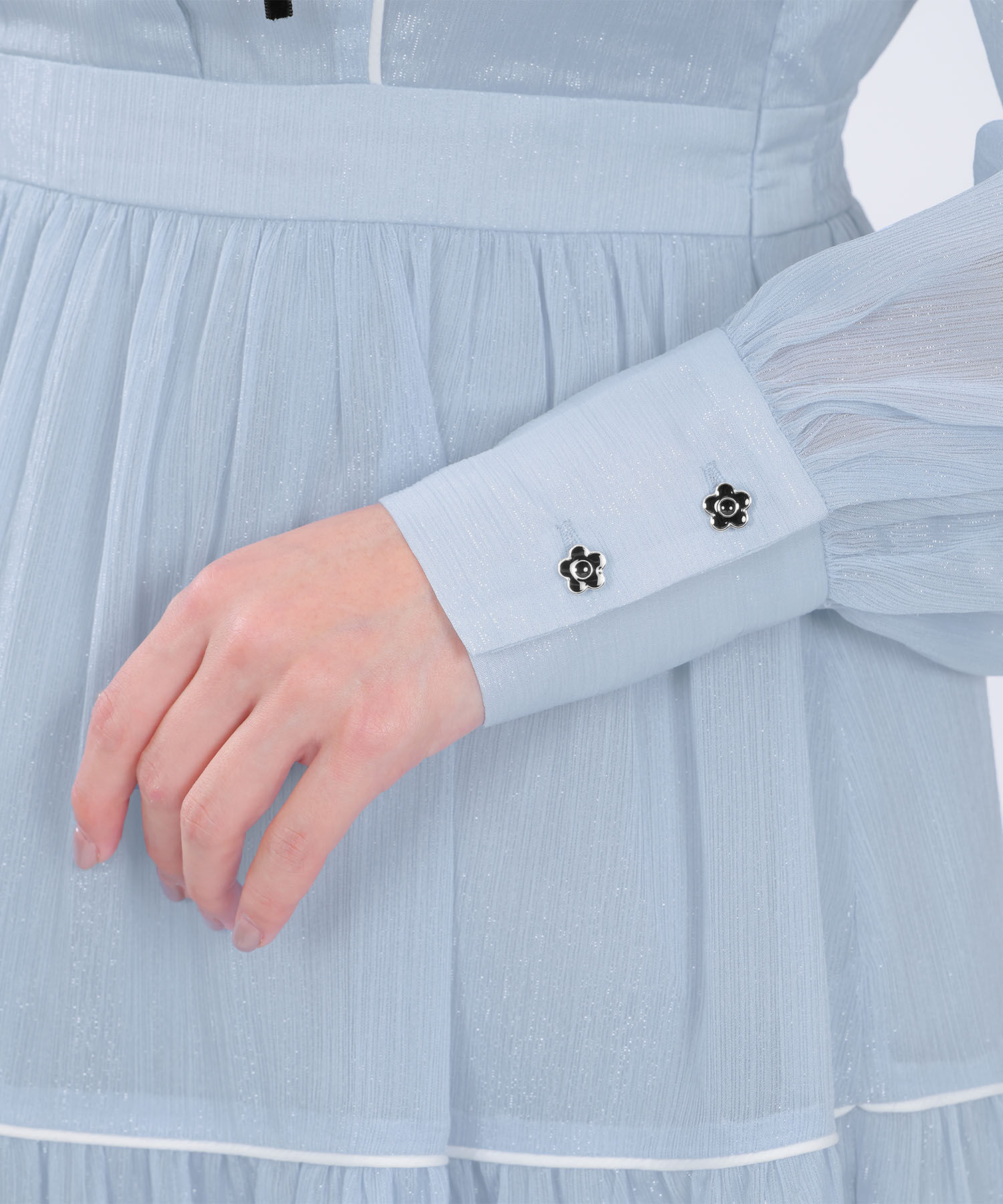 MARY QUANT「ラメシアー ドレス」|ワンピース|