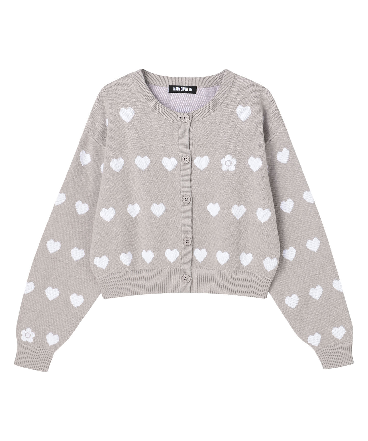 MARY QUANT「ラインハートニット カーディガン」|カーディガン|