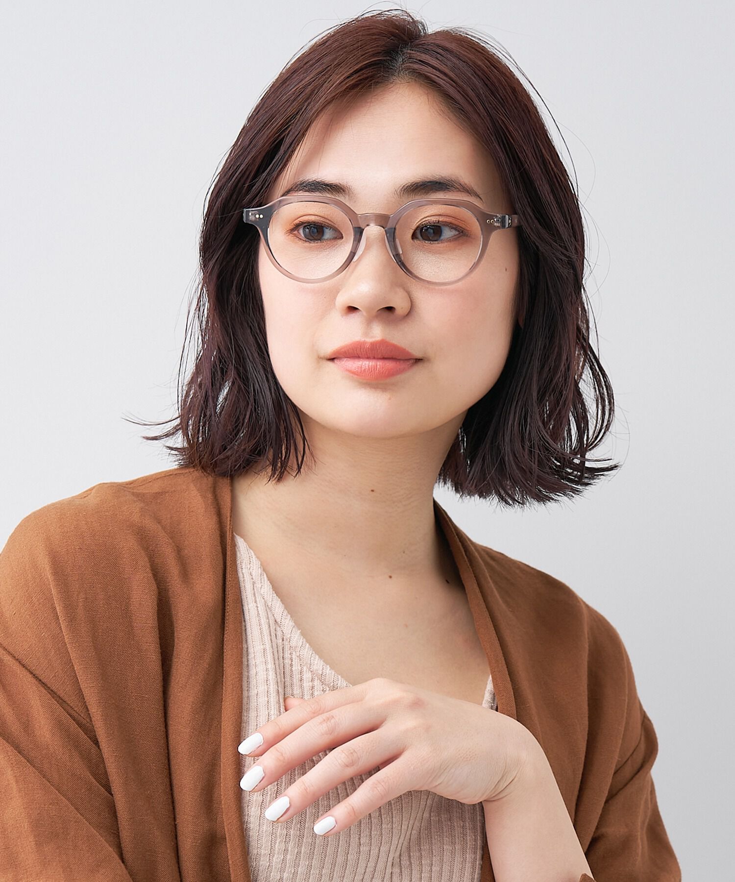  「ボストン型 クラウンパント 軽量 メガネ｜おうち時間を快適に過ごす ズレ落ち防止 レンズ交換券付き」|メガネ|