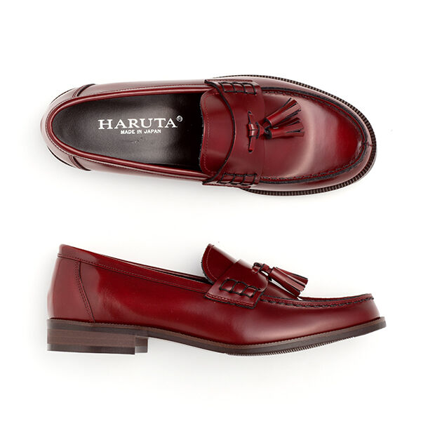 HARUTA「レザーカジュアルタッセルローファー＃231」|ローファー|