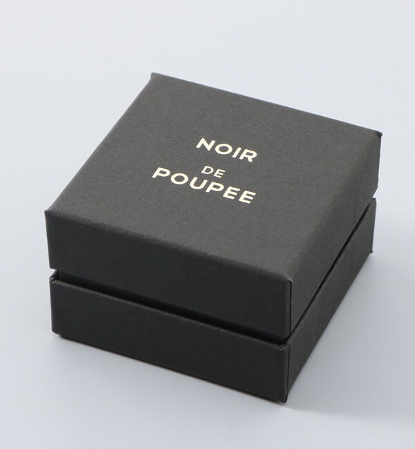 NOIR DE POUPEE「K10 3本ラインウェーブ ゴールドピンキーリング」|リング|