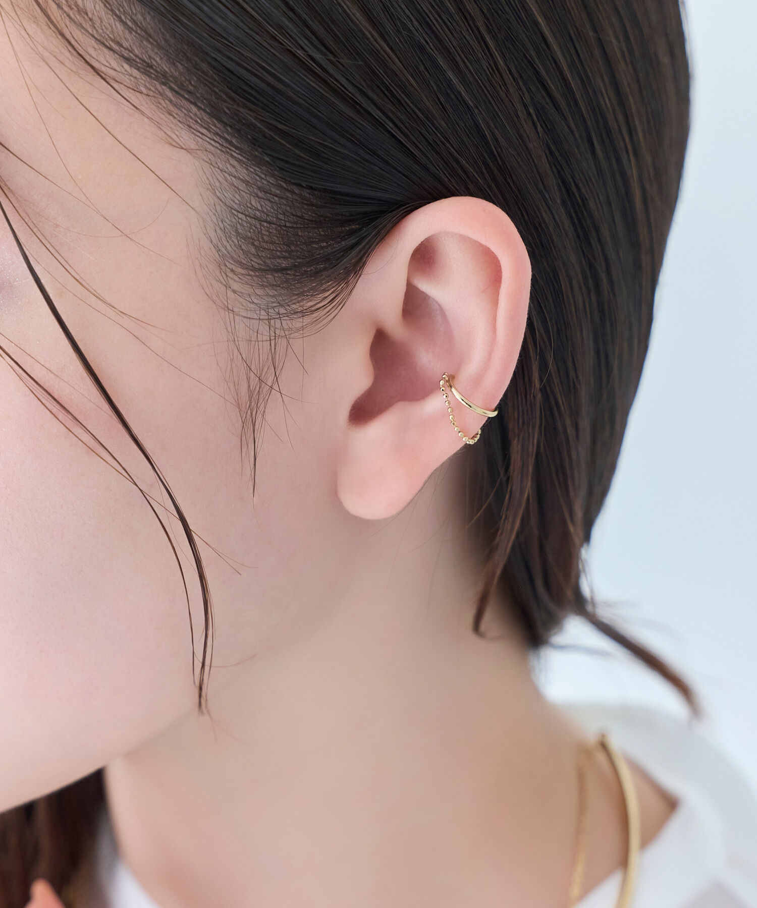 Phoebe「【シリーズ累計販売10000点突破！】シトラスイヤーカフ　ゴールド」|イヤーカフ|