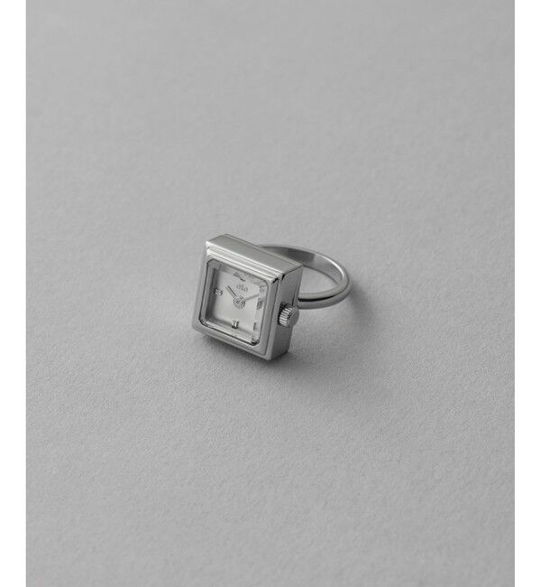 ete「スクエア リングウォッチ」|腕時計|