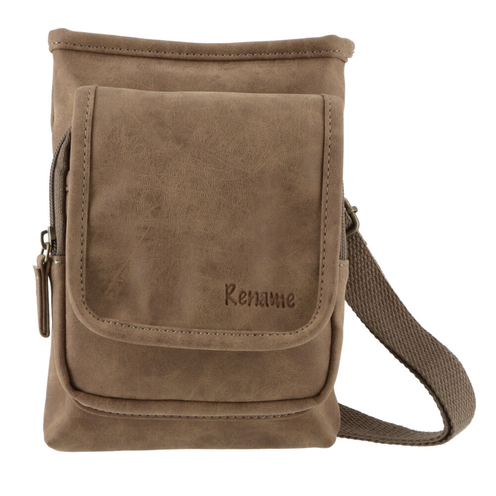 BACKYARD FAMILY「ショルダーバッグ メンズ 小さめ 通販 おしゃれ シザーバッグ シンプル 斜めがけ かっこいい」|ショルダー・メッセンジャー|ブラウン1