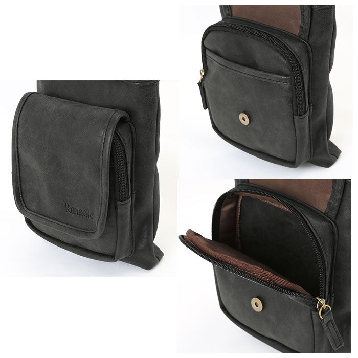 BACKYARD FAMILY「ショルダーバッグ メンズ 小さめ 通販 おしゃれ シザーバッグ シンプル 斜めがけ かっこいい」|ショルダー・メッセンジャー|