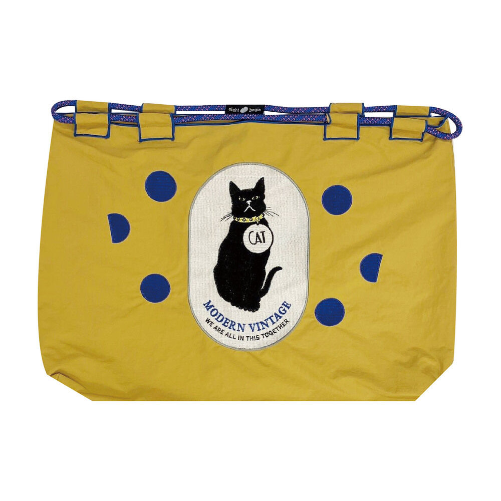 BACKYARD FAMILY「トートバッグ ナイロン Lサイズ 通販 トート 手提げ トートバック サブバッグ サブバック」|トートバッグ|イエロー1