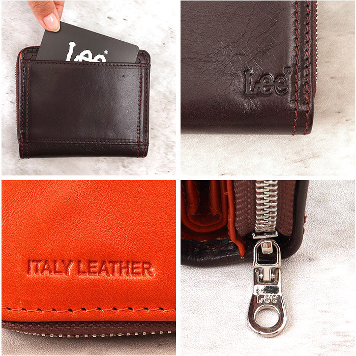 BACKYARD FAMILY「Lee リー 財布 二つ折り 320-2102 通販 二つ折り財布 2つ折り財布 折り財布 折財布」|財布|