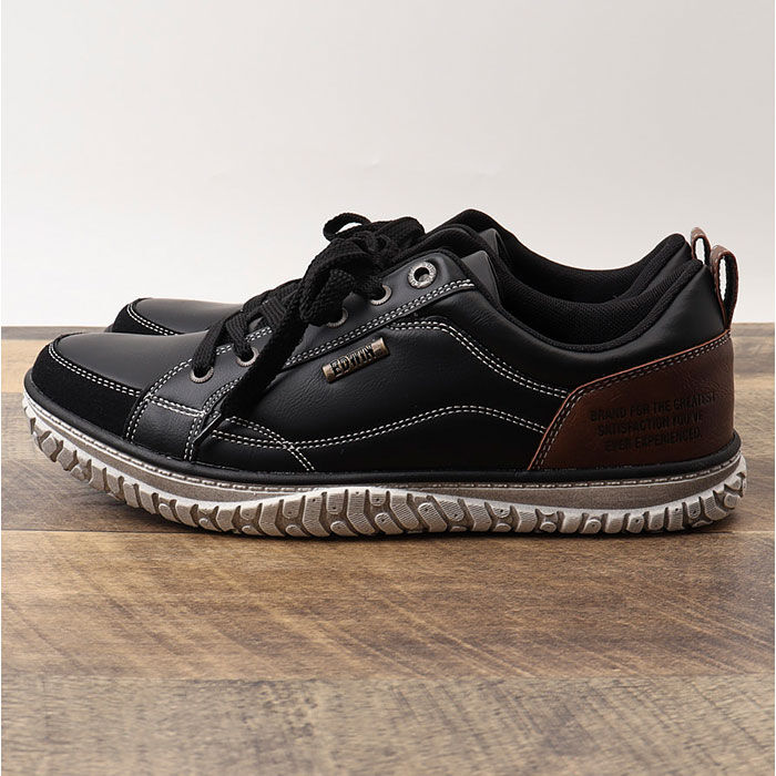 BACKYARD FAMILY「EDWIN スニーカー EDW7769 エドウィン 通販 メンズ ローカットスニーカー 軽量 幅広」|スリッポン|