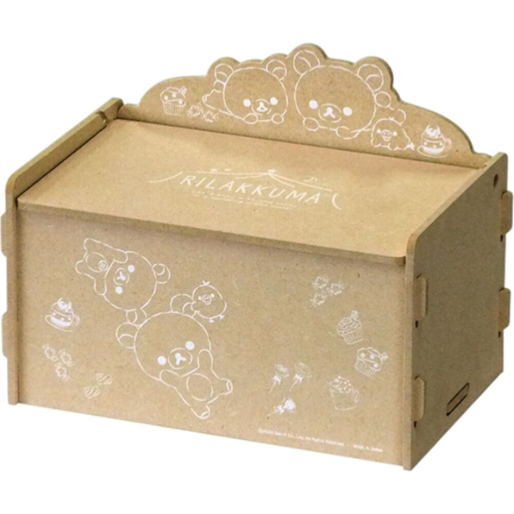 BACKYARD FAMILY「収納ボックス ふた付 通販 小物入れ 簡単組立 収納ケース 蓋付き おしゃれ キャラクター グッズ」|その他|ブラウン5