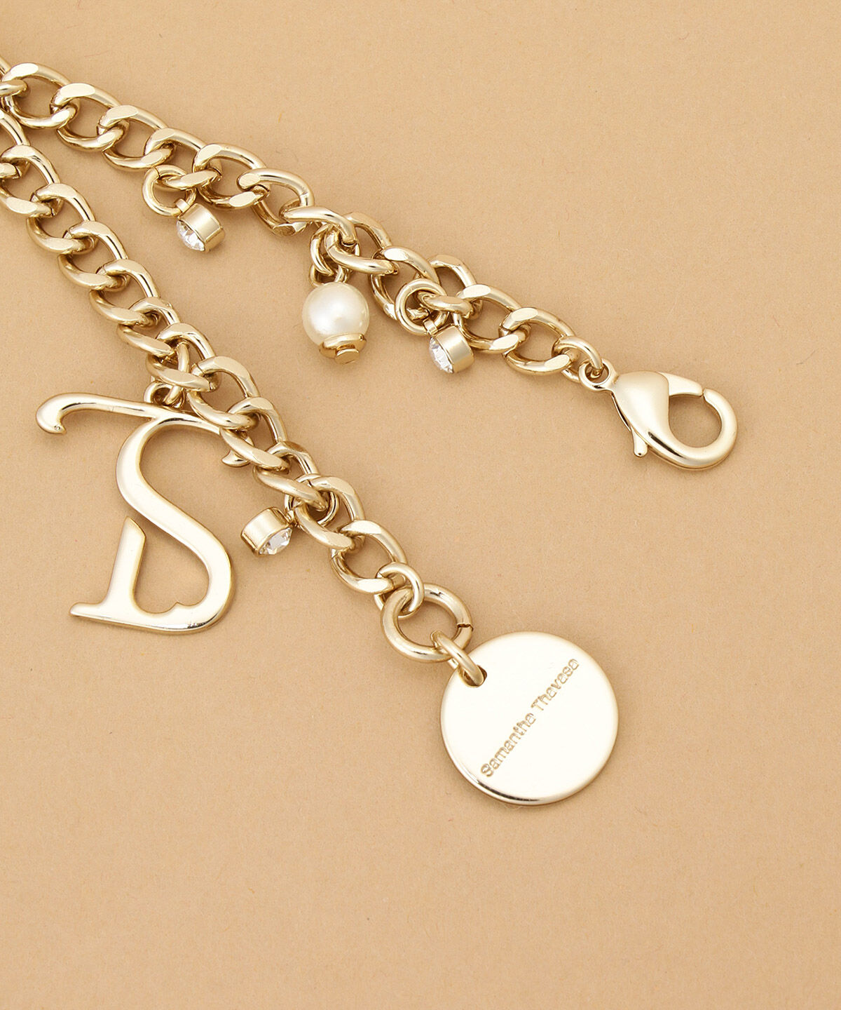 Samantha Thavasa「ソフトファーロゴチャーム」|チャーム・キーホルダー|