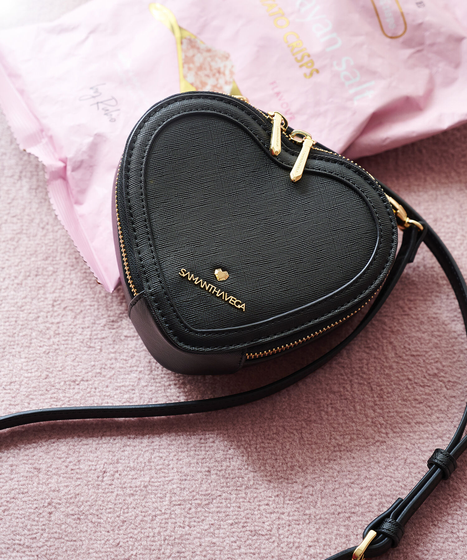 Samantha Vega「ミニハートモチーフバッグ」|ショルダー・メッセンジャー|