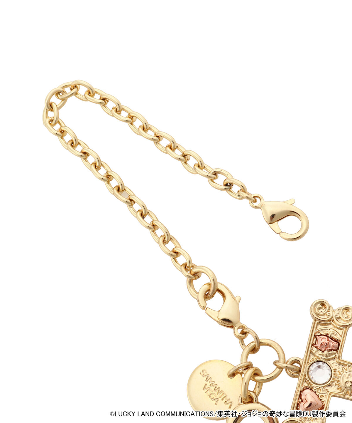 Samantha Vega「SAMANTHAVEGA&times;ｱﾆﾒ『ｼﾞｮｼﾞｮの奇妙な冒険 ﾀﾞｲﾔﾓﾝﾄﾞは砕けな 」|チャーム・キーホルダー|