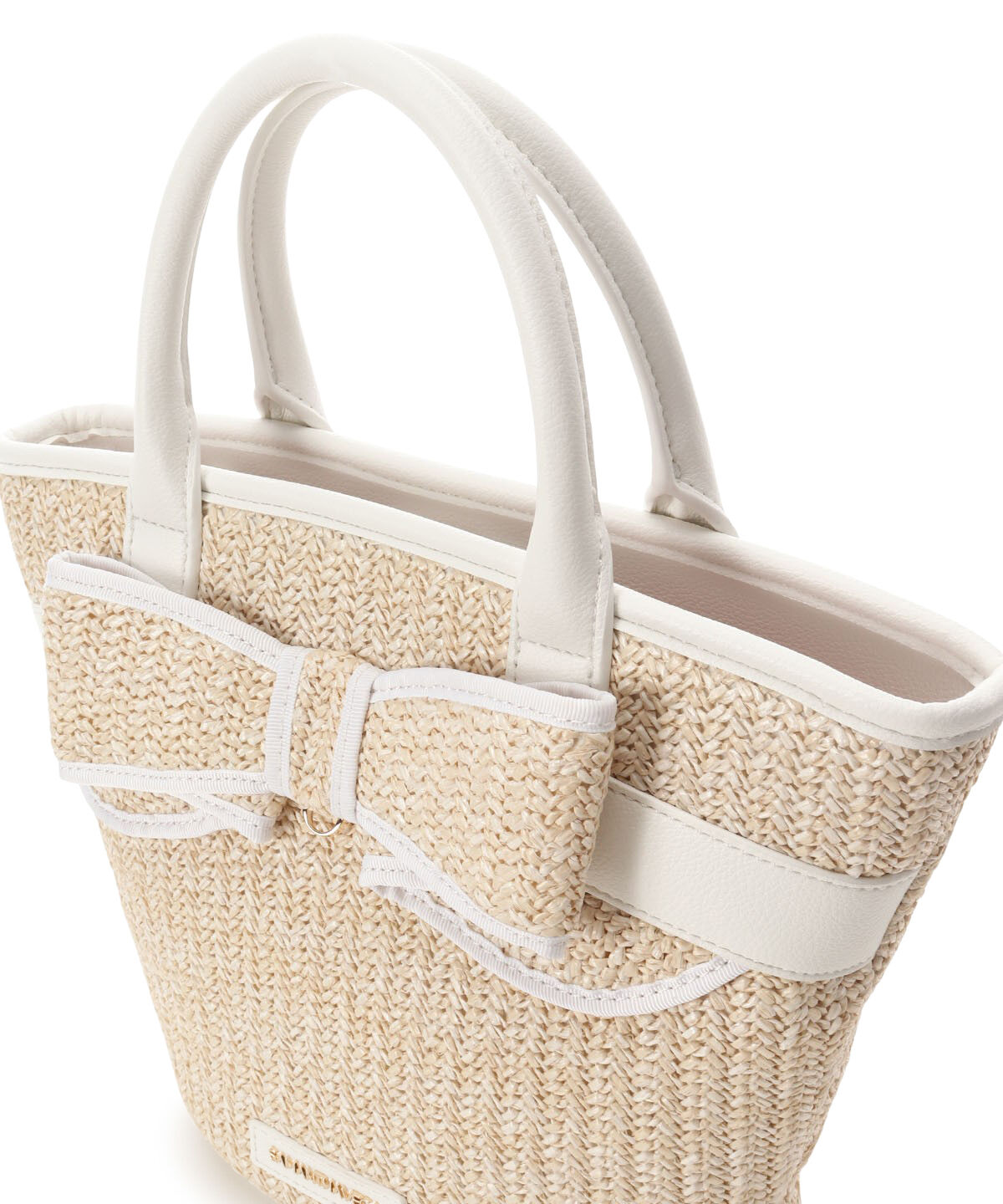 Samantha Vega「フレアリボンかごバッグ」|ハンドバッグ|