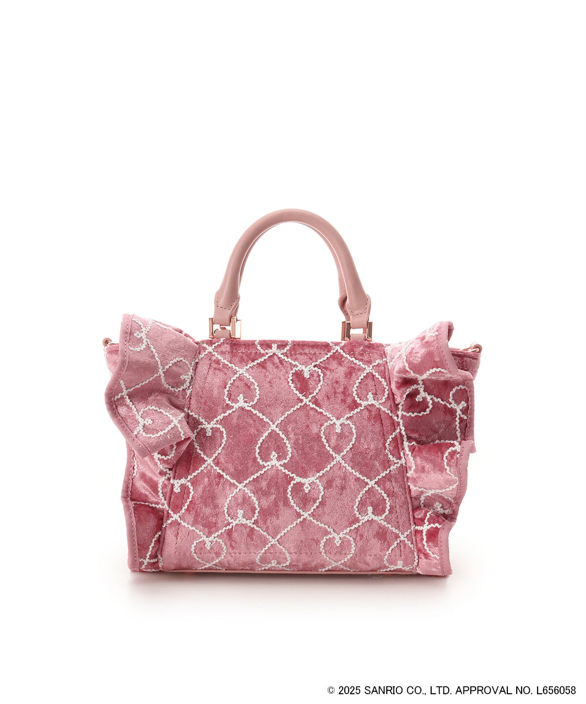 Samantha Vega「「マイメロディコレクション」フリルハンドバッグ」|ハンドバッグ|