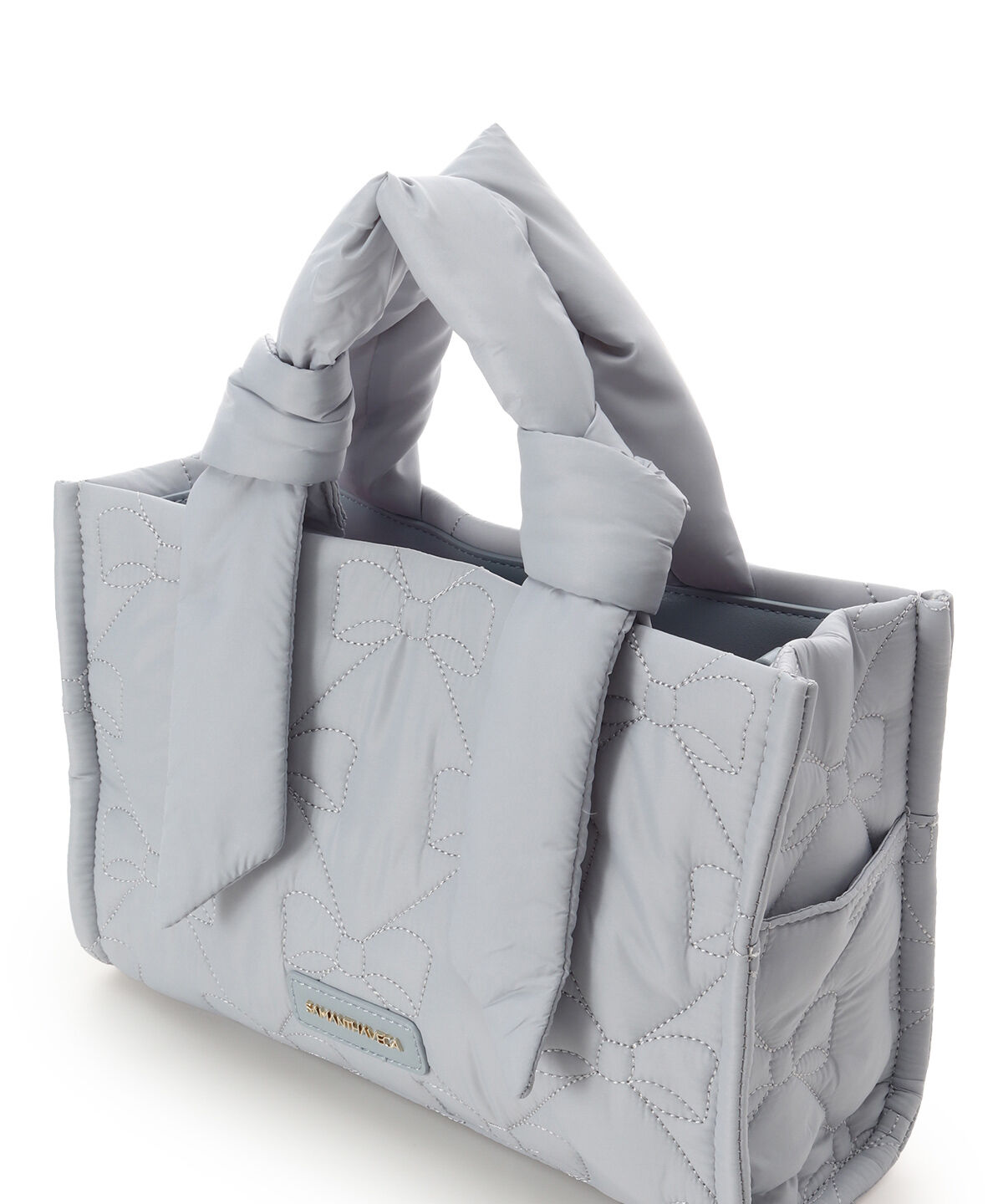 Samantha Vega「リボンキルティングハンドバッグ」|ハンドバッグ|