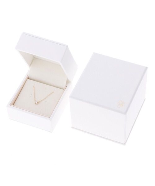 Samantha Tiara「K18 YG 一粒ダイヤモンドネックレス (小)」|ネックレス|