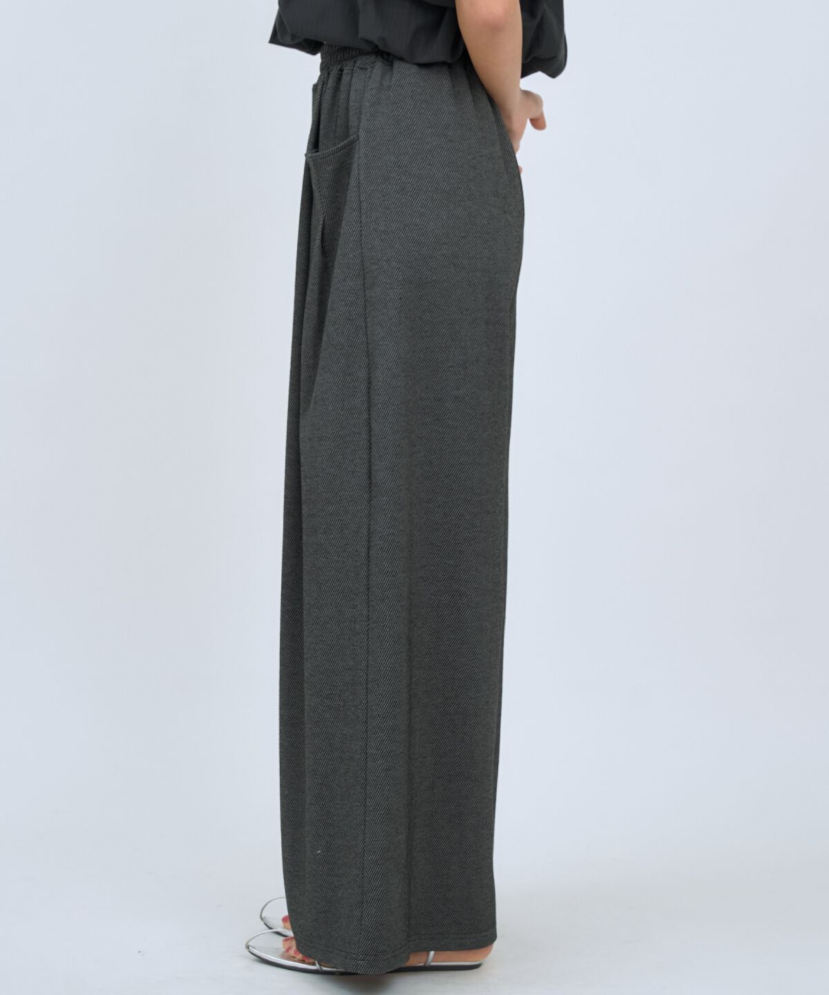 アンドクチュール「カットツイルポケットタックパンツ」|その他|