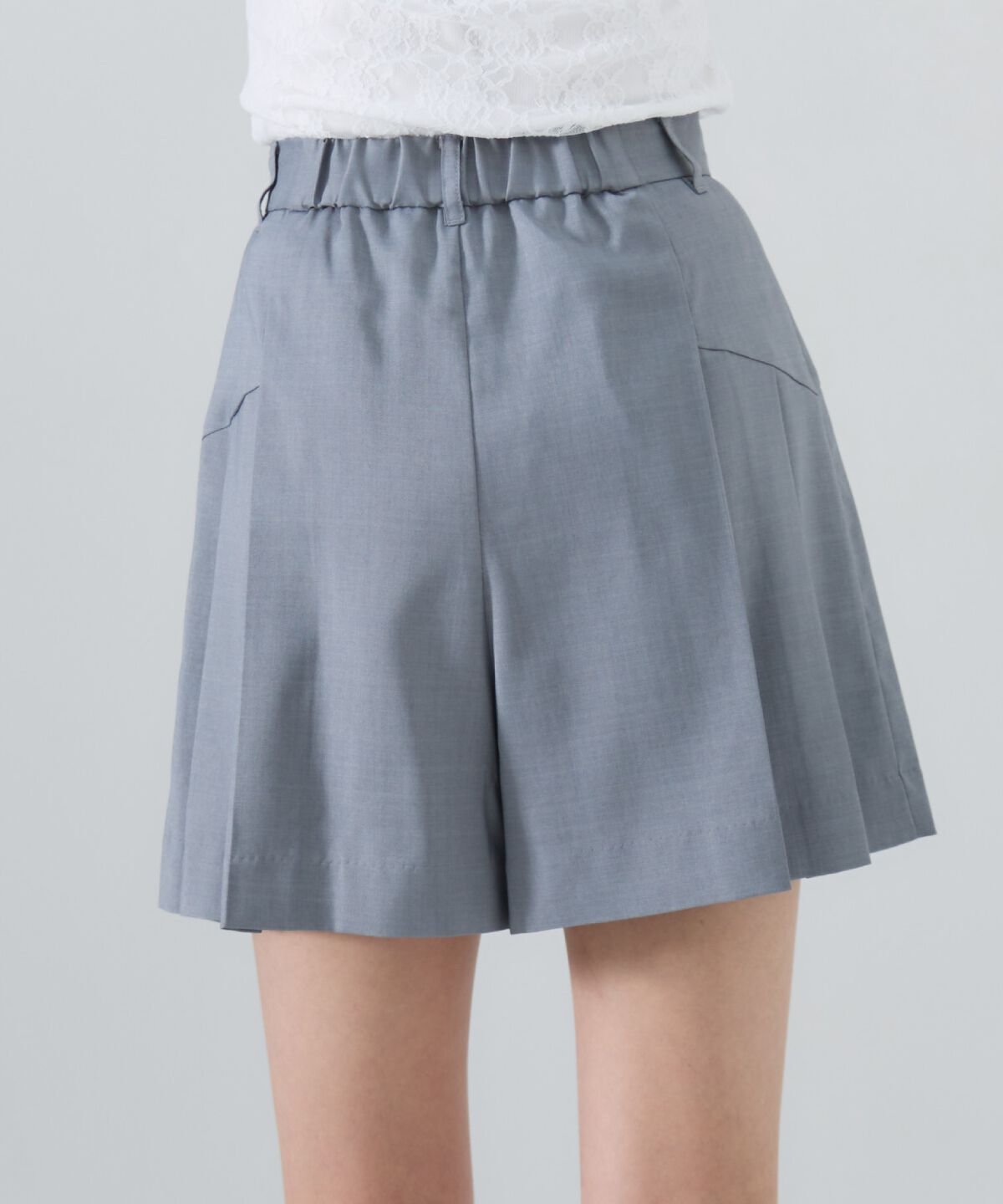 REDYAZEL「プリーツショートパンツ」|キュロット|