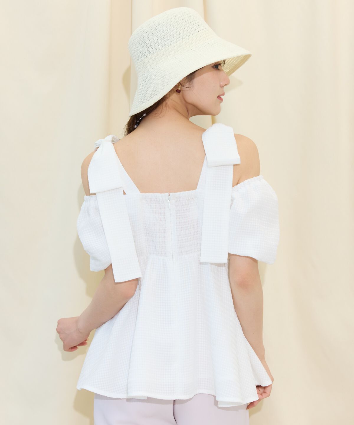 WILLSELECTION「2WAYペプラムブラウス」|シャツ・ブラウス|