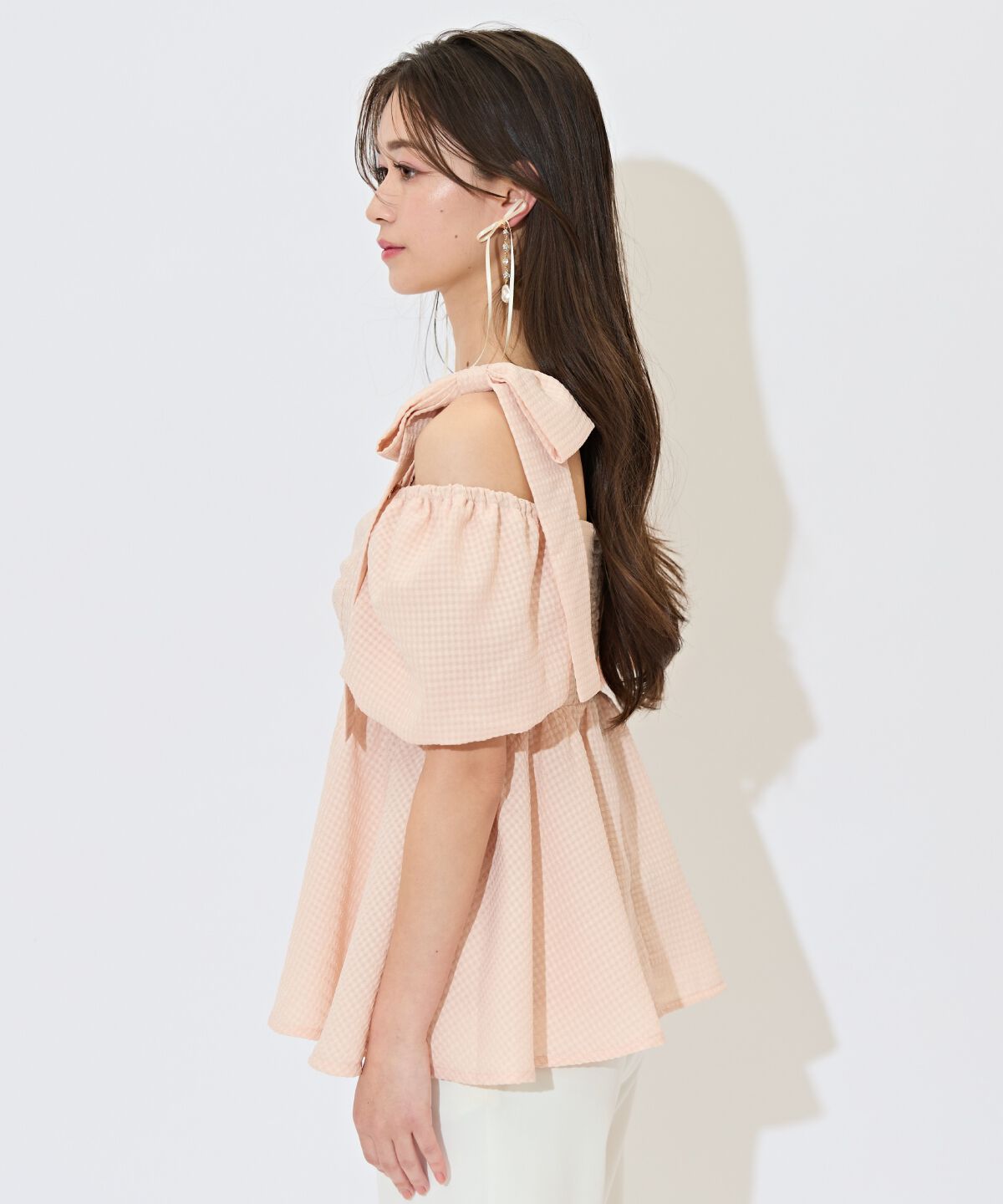 WILLSELECTION「2WAYペプラムブラウス」|シャツ・ブラウス|