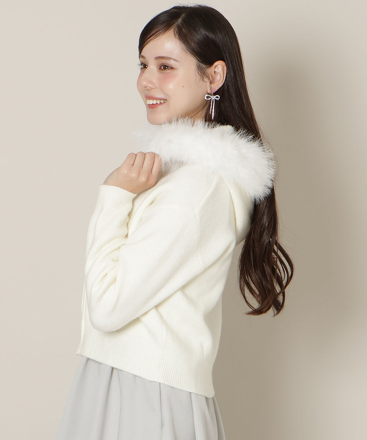 WILLSELECTION「フードファーニットパーカー」|パーカー|