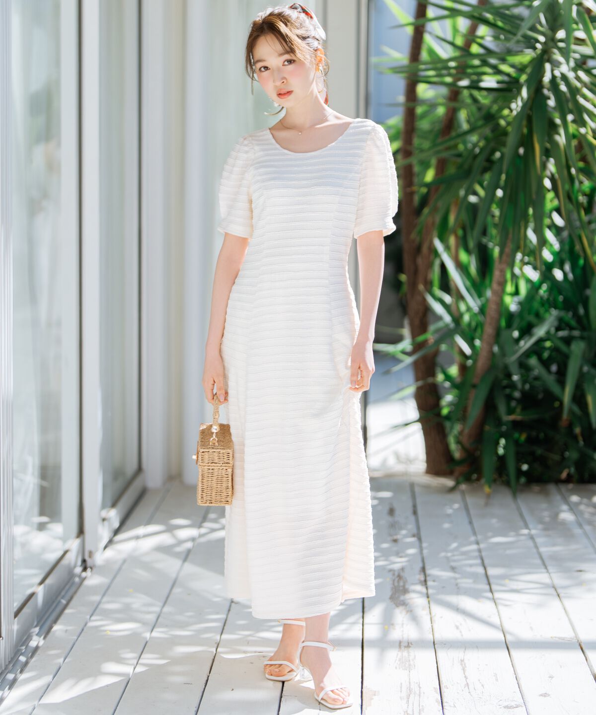 WILLSELECTION「バックオープンフレアカットワンピース」|ワンピース|