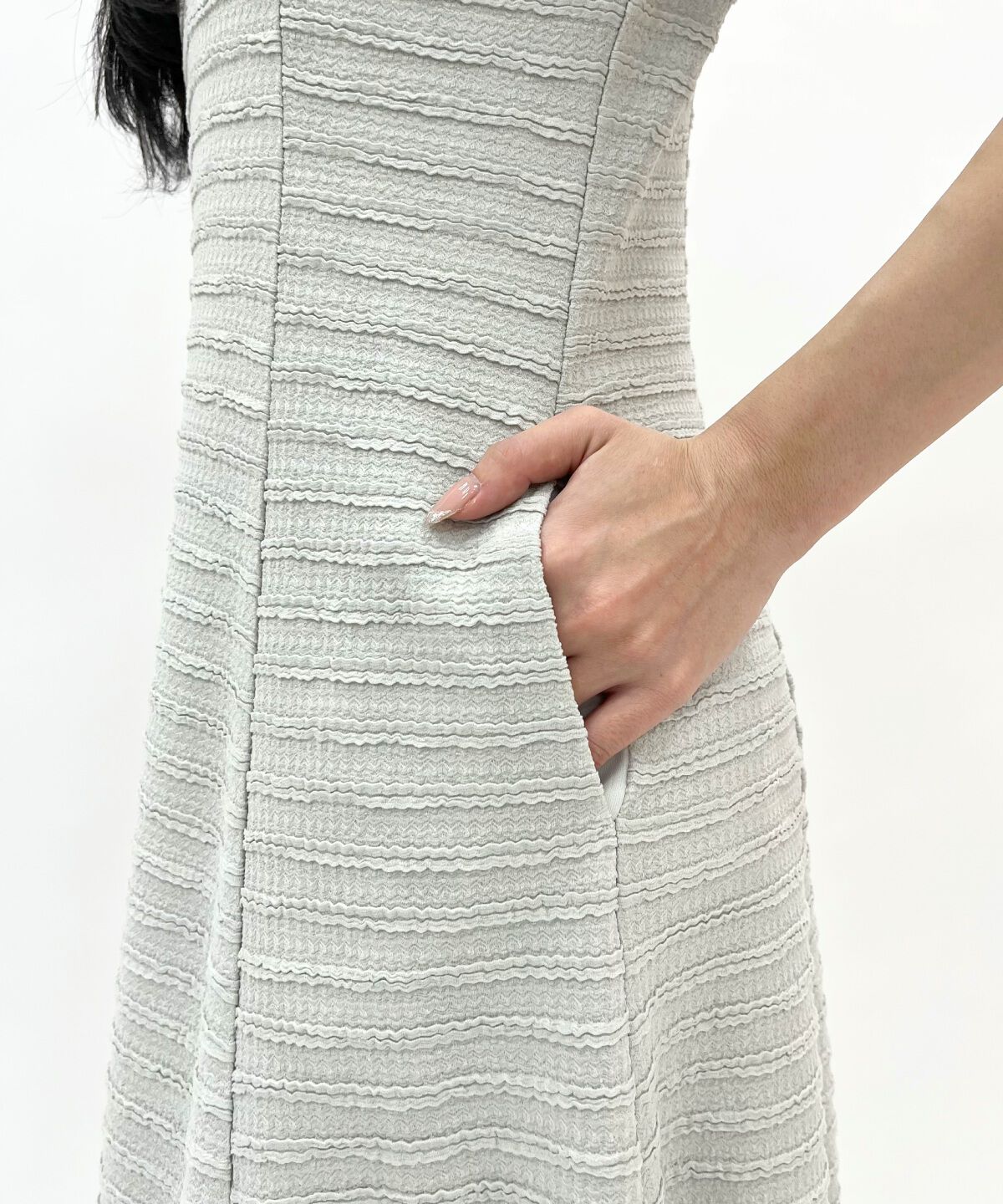 WILLSELECTION「バックオープンフレアカットワンピース」|ワンピース|