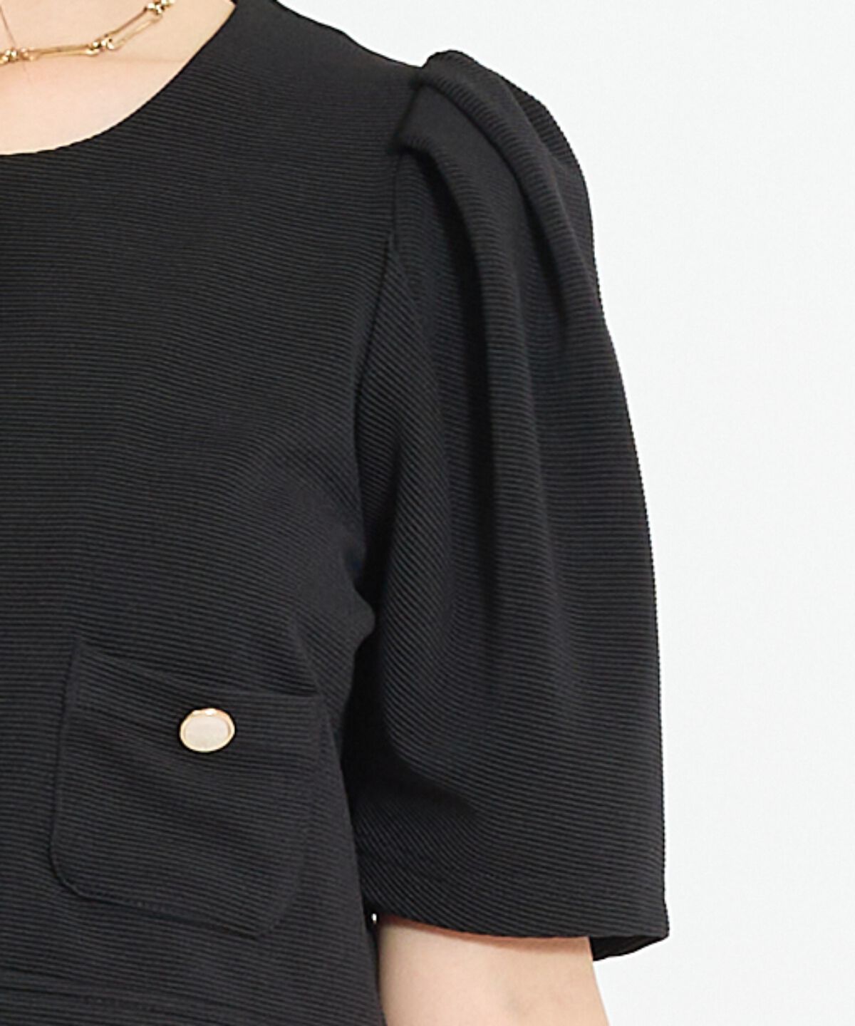 WILLSELECTION「ノーカラーポンチジャケット」|ノーカラージャケット|