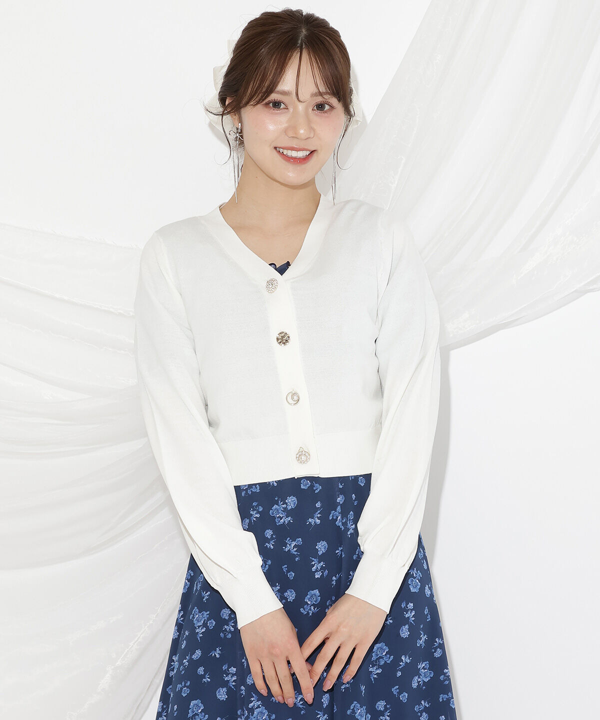 WILLSELECTION「アソートボタンUVカットカーディガン」|カーディガン|