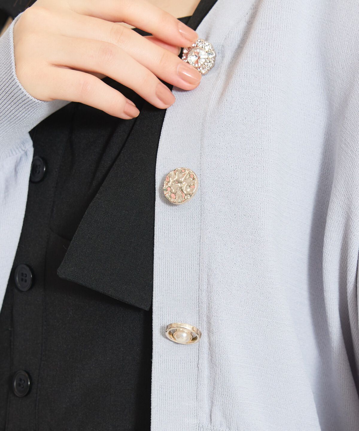 WILLSELECTION「アソートボタンUVカットカーディガン」|カーディガン|