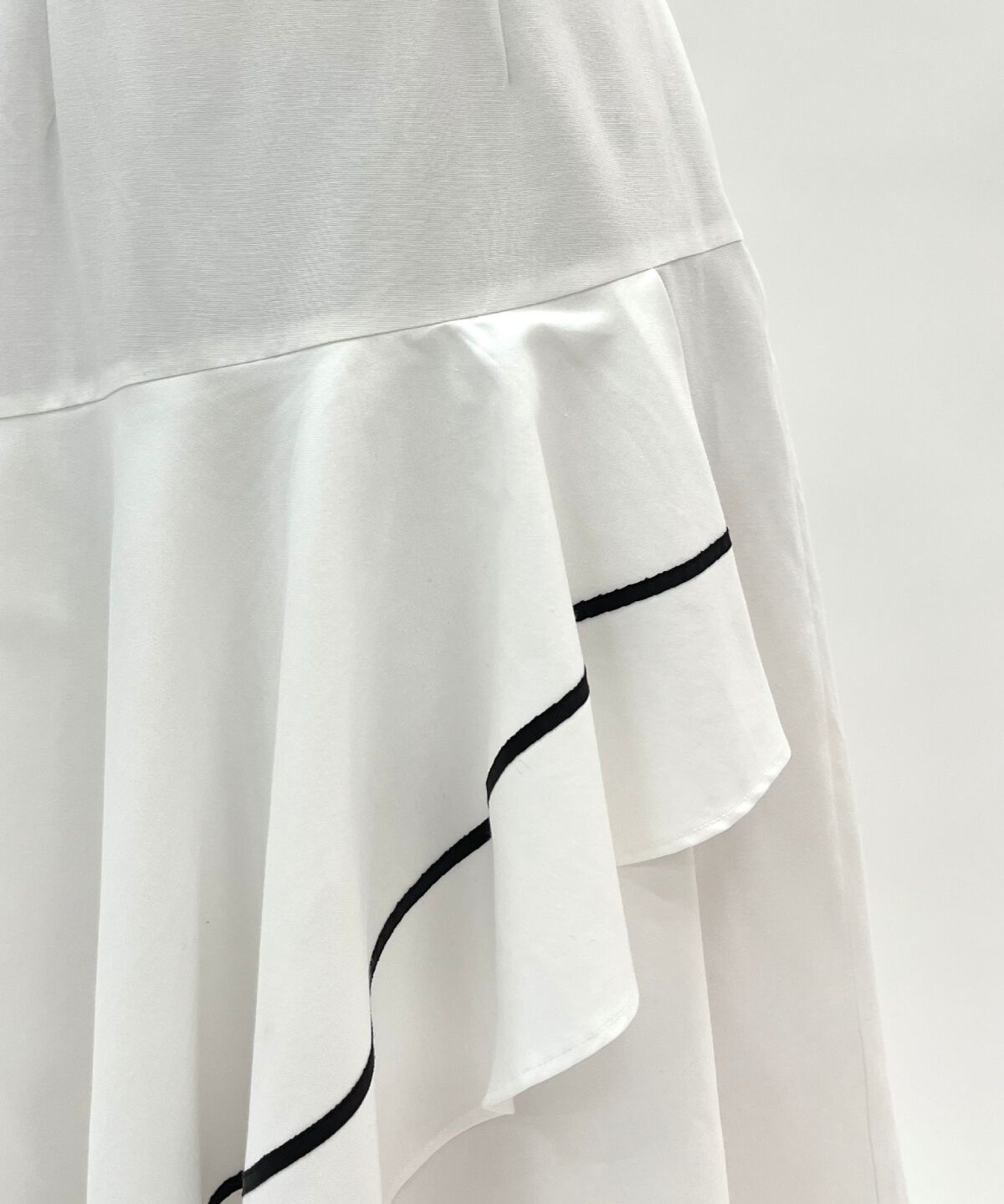 WILLSELECTION「ベルト付きハンカチヘムスカート」|フレア|