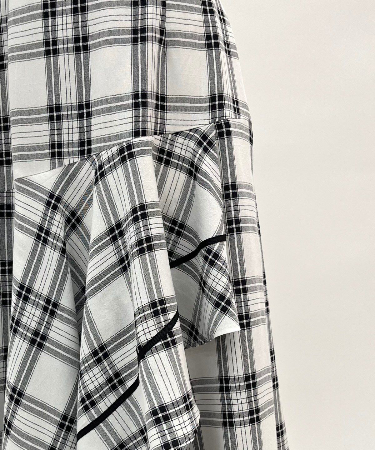 WILLSELECTION「ベルト付きハンカチヘムスカート」|フレア|