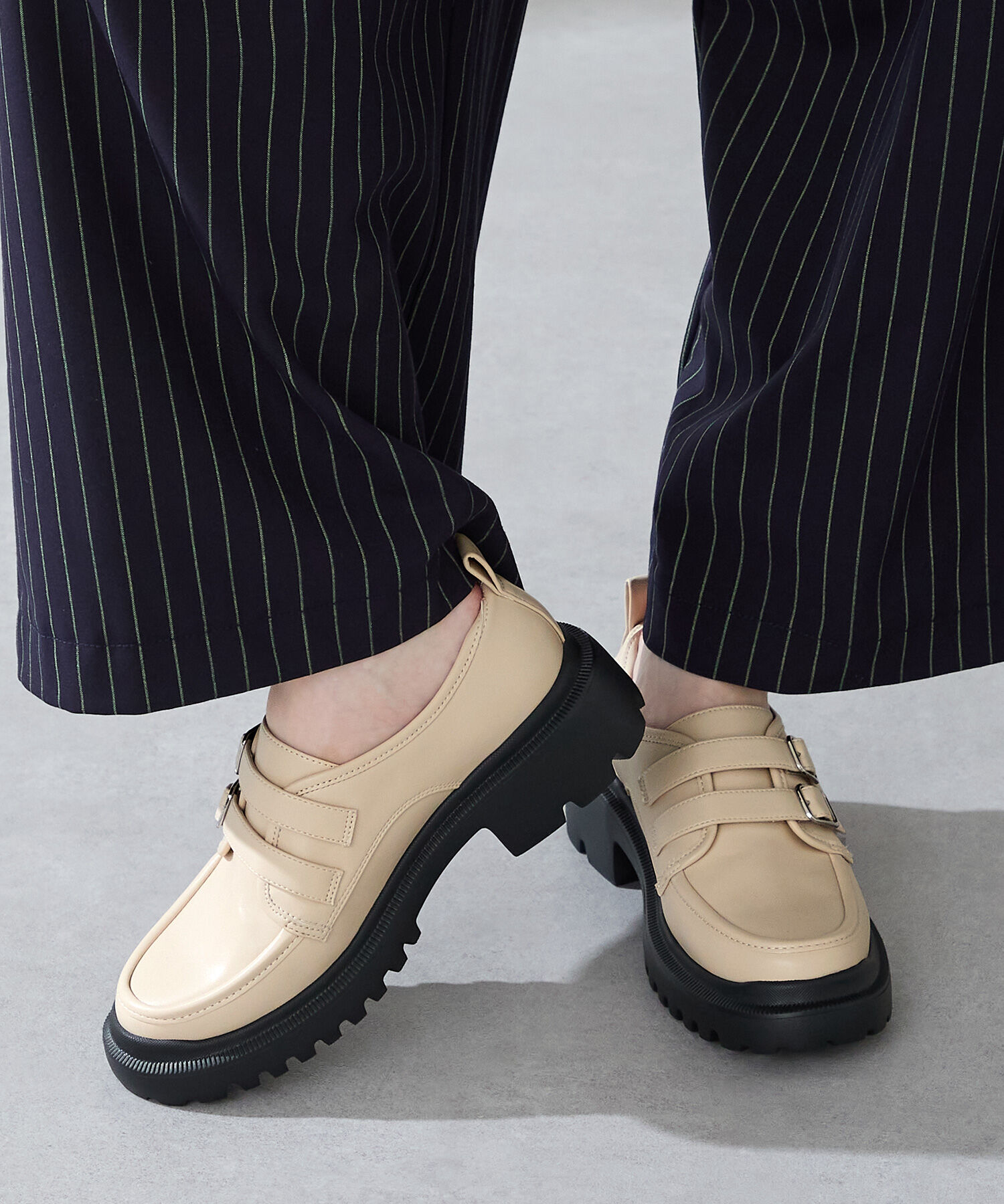 ORiental TRaffic「ダブルベルト厚底シューズ/51313」|スニーカー|